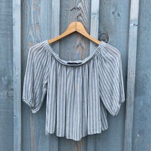 Polly & Esther Off the Shoulder Top